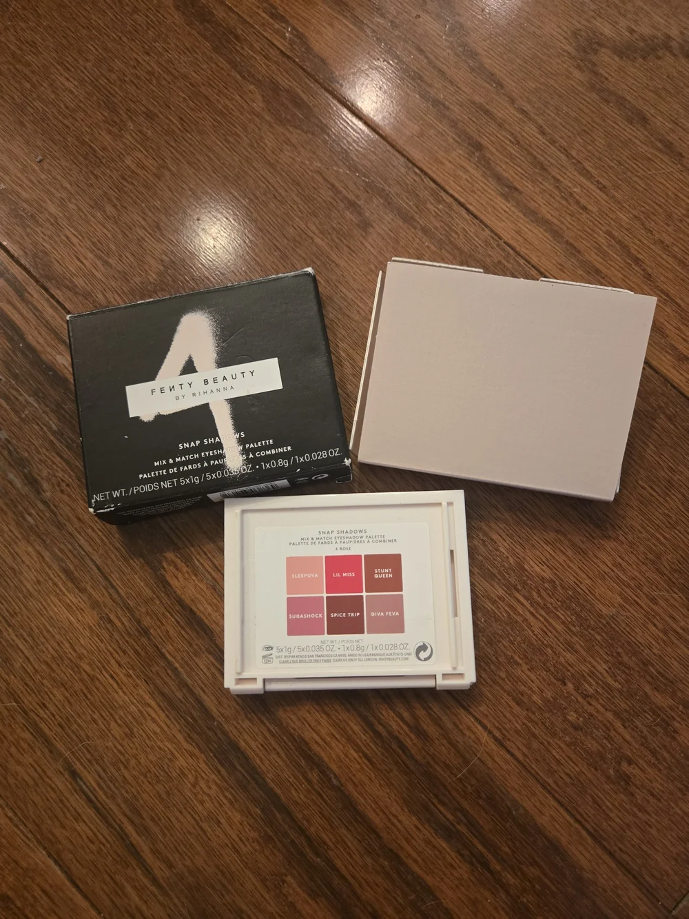 Fenty Beauty Snap Shadows Mix & Match Eyeshadow Palette - 4 Rose